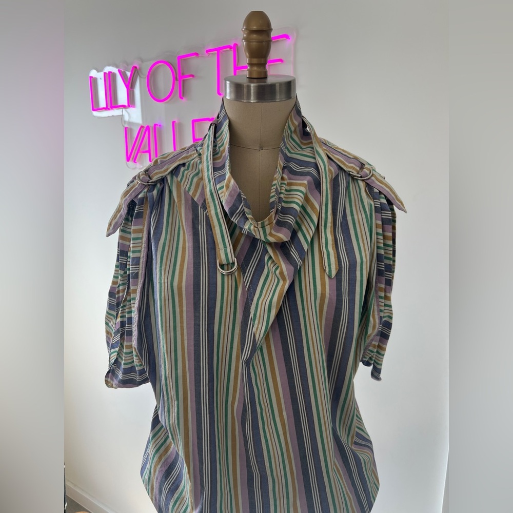 Isabel Marant Multicolor Striped Blouse